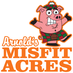 Arnold's Misfit Acres BBQ logo