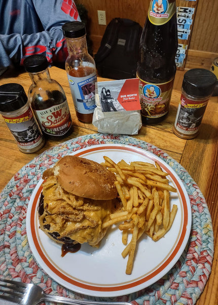 Whiskey Blue Cheese Burgers